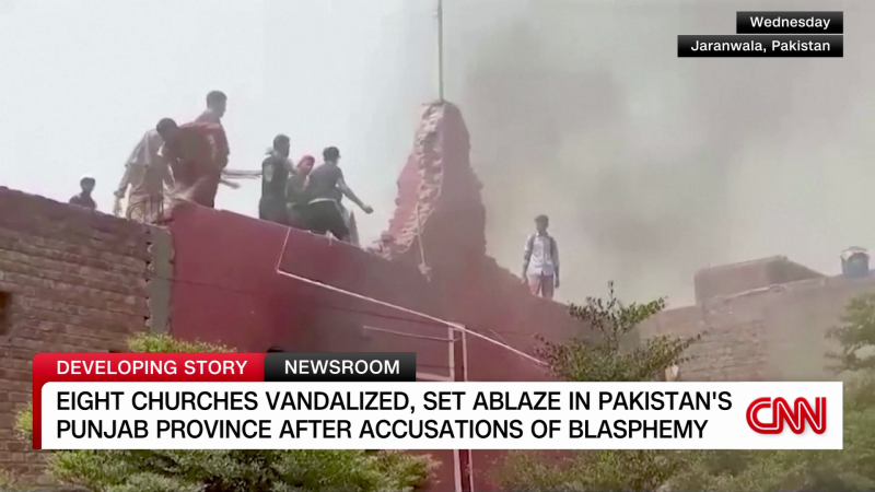 Heightened Tensions In Pakistan’s Punjab Province After Churches Are ...