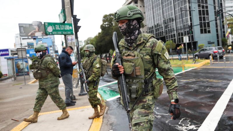 NextImg:Assassinations cast a grim shadow as Ecuador selects a new president | CNN