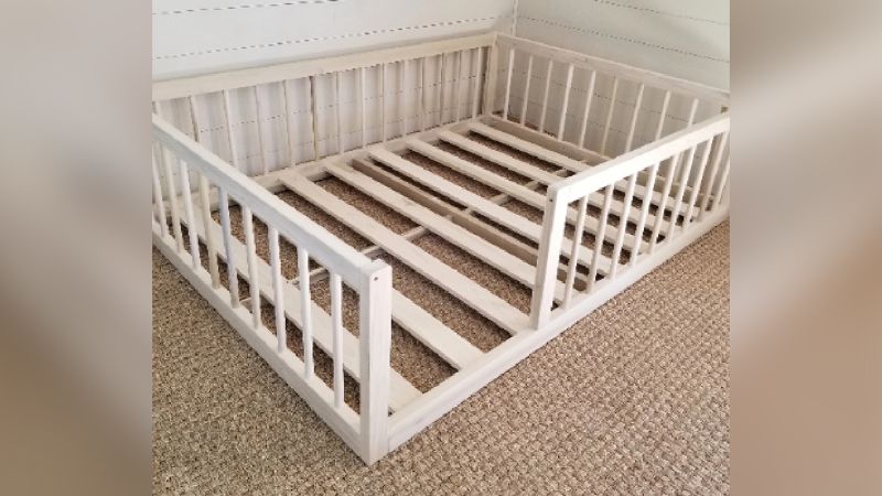 Bed frame for outlet baby