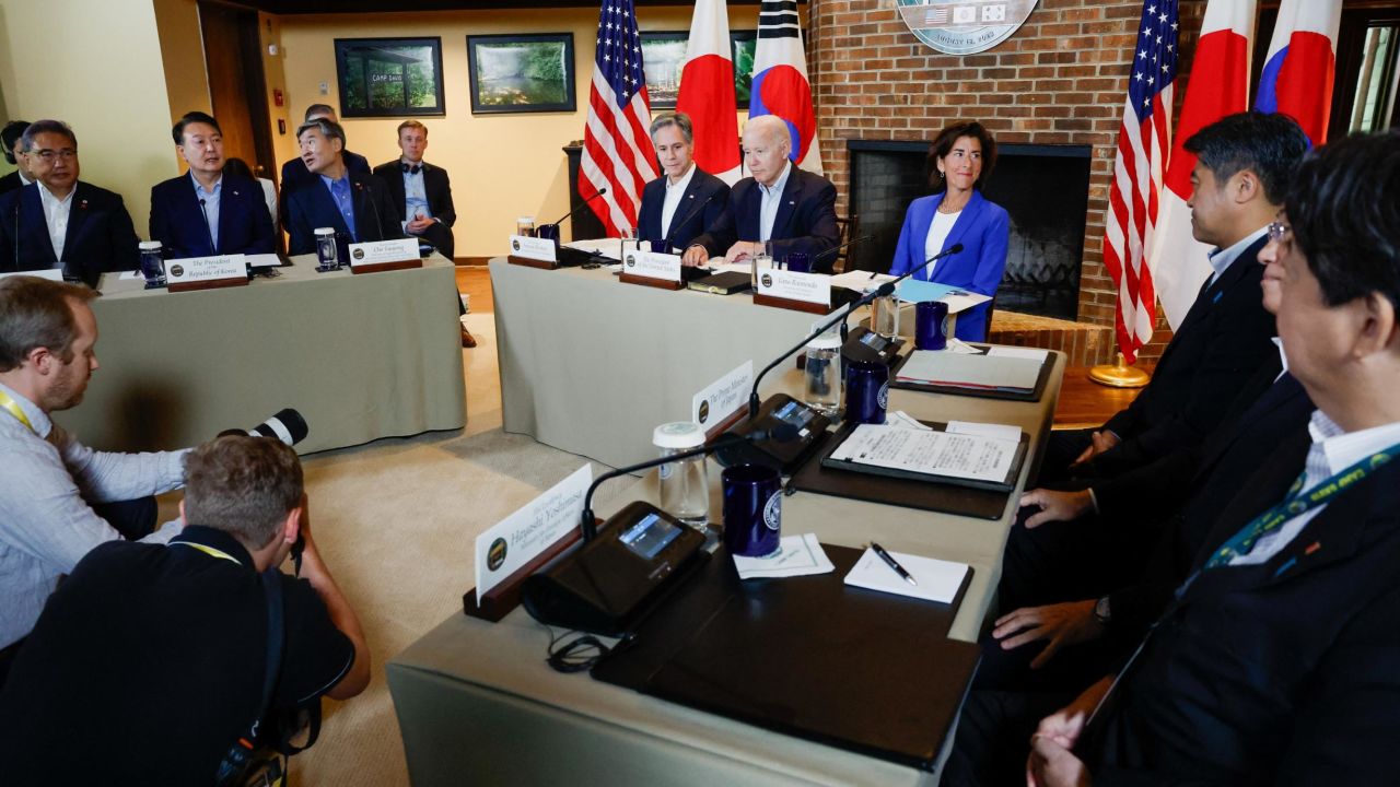 Biden looks to 'next era of cooperation' following trilateral Camp