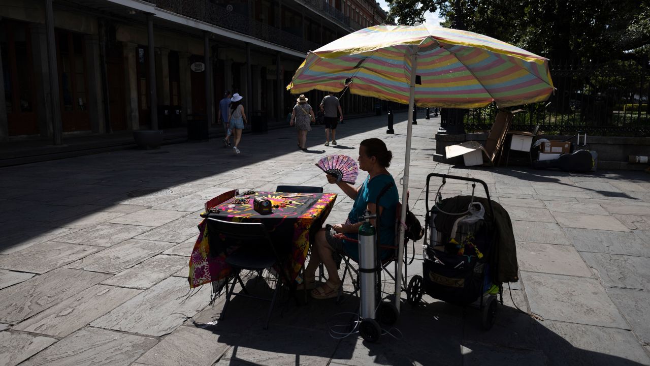 Extreme heat has baked the Gulf Coast for weeks this summer.