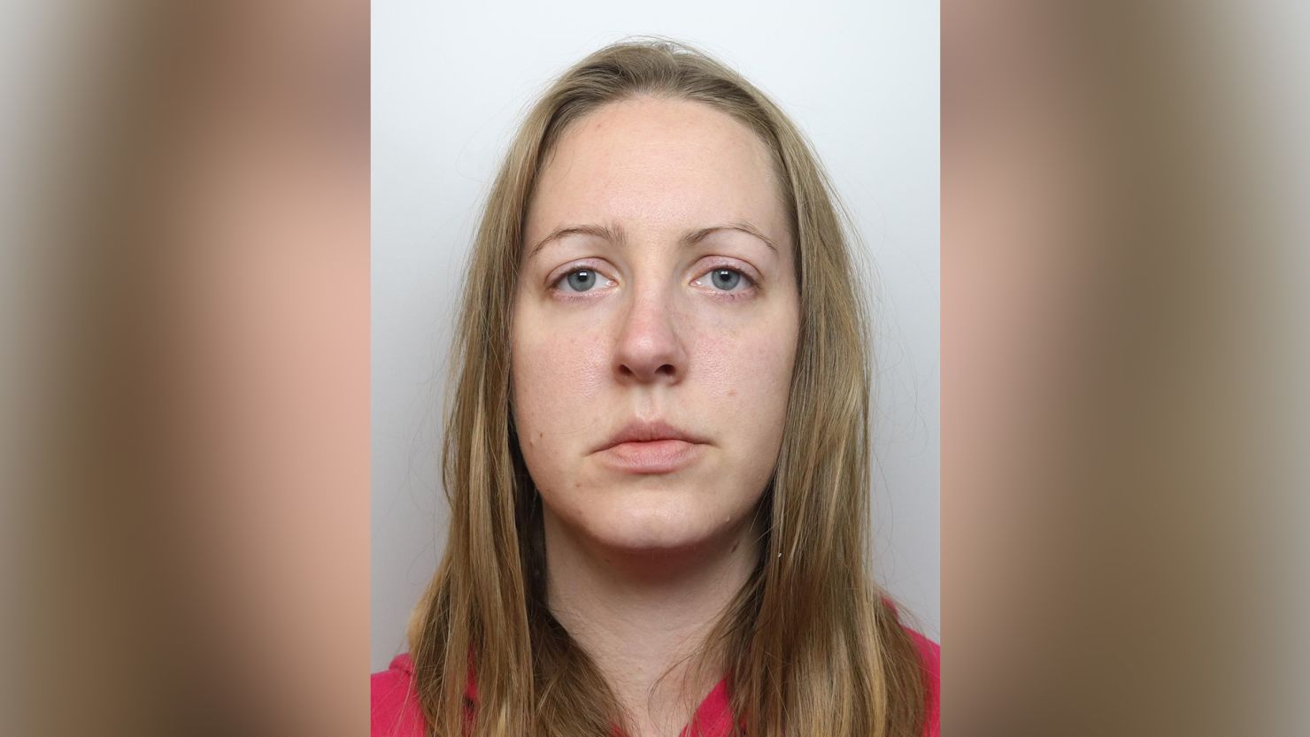 CHESHIRE, ENGLAND - NOVEMBER 2020: In this handout photo provided by Cheshire Constabulary, Lucy Letby has a headshot taken while in police custody in November 2020. Letby, a former nurse at Countess of Cheshire Hospital, was convicted of murdering seven babies, and attempting to murder six more, in the hospital's neonatal ward between 2015 and 2016. (Handout Photo by Cheshire Constabulary via Getty Images)