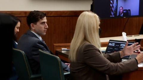 Bryan Kohberger is seen during a court hearing on August 18, 2023.