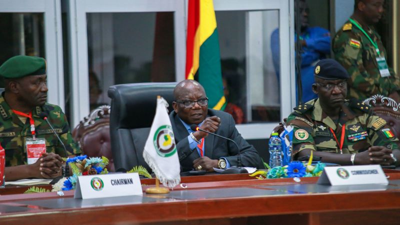 Западноафриканският регионален блок ECOWAS казва че е избрал неразкрит ден