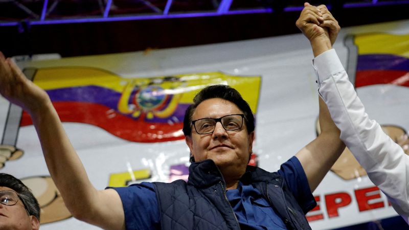 NextImg:Family of assassinated Ecuadorian presidential candidate accuse state of 'murder by willful omission' | CNN