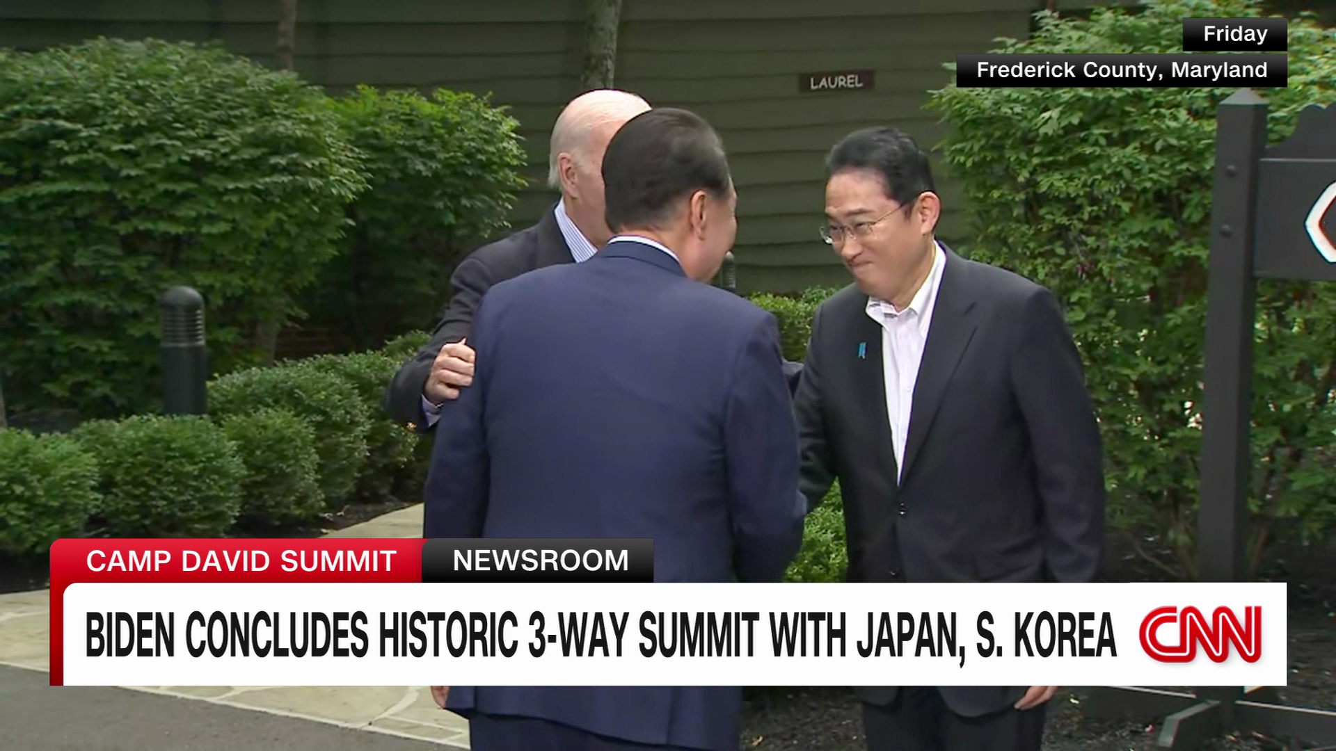 Camp David Summit: The U.S., Japan and South Korea Form Security Pact - The  New York Times