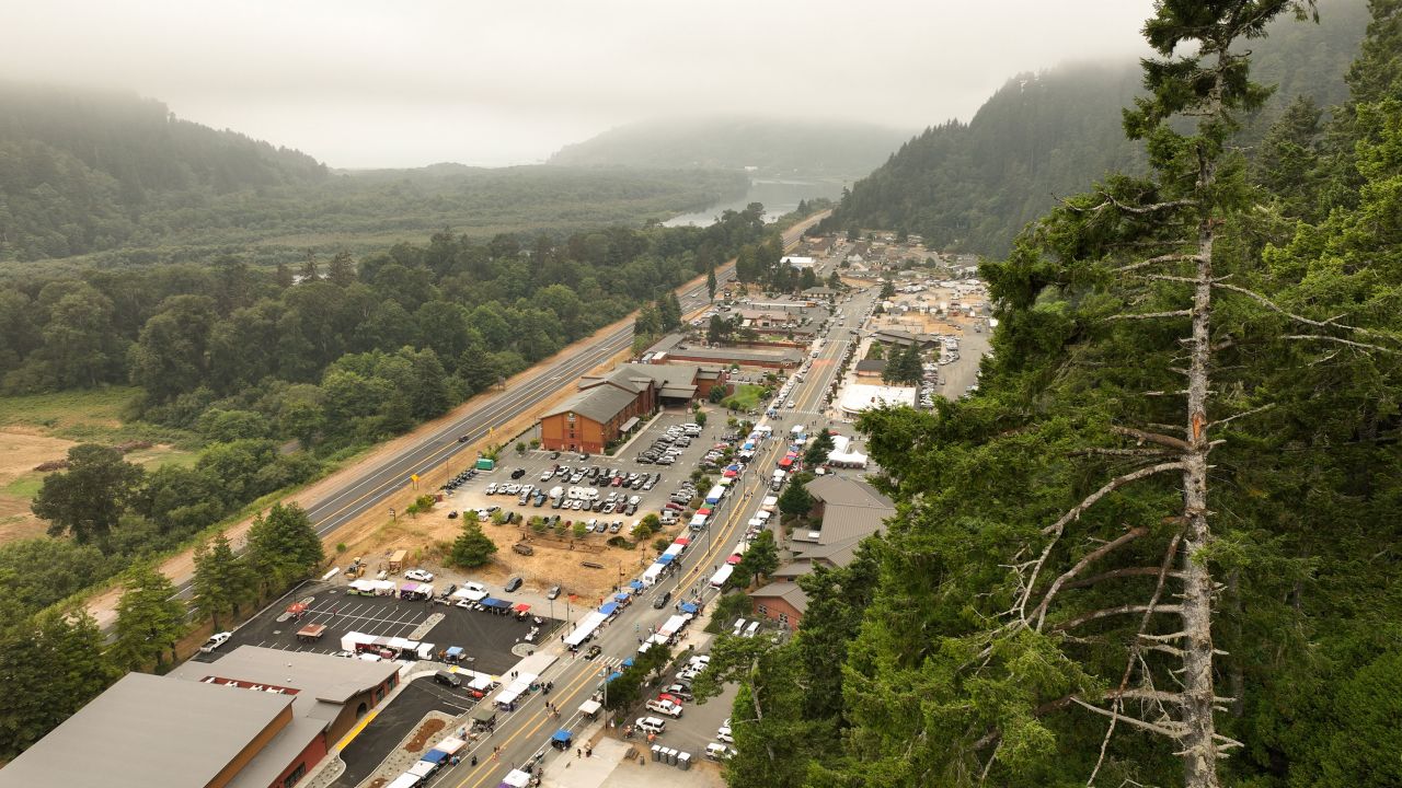 The city of Klamath, California.