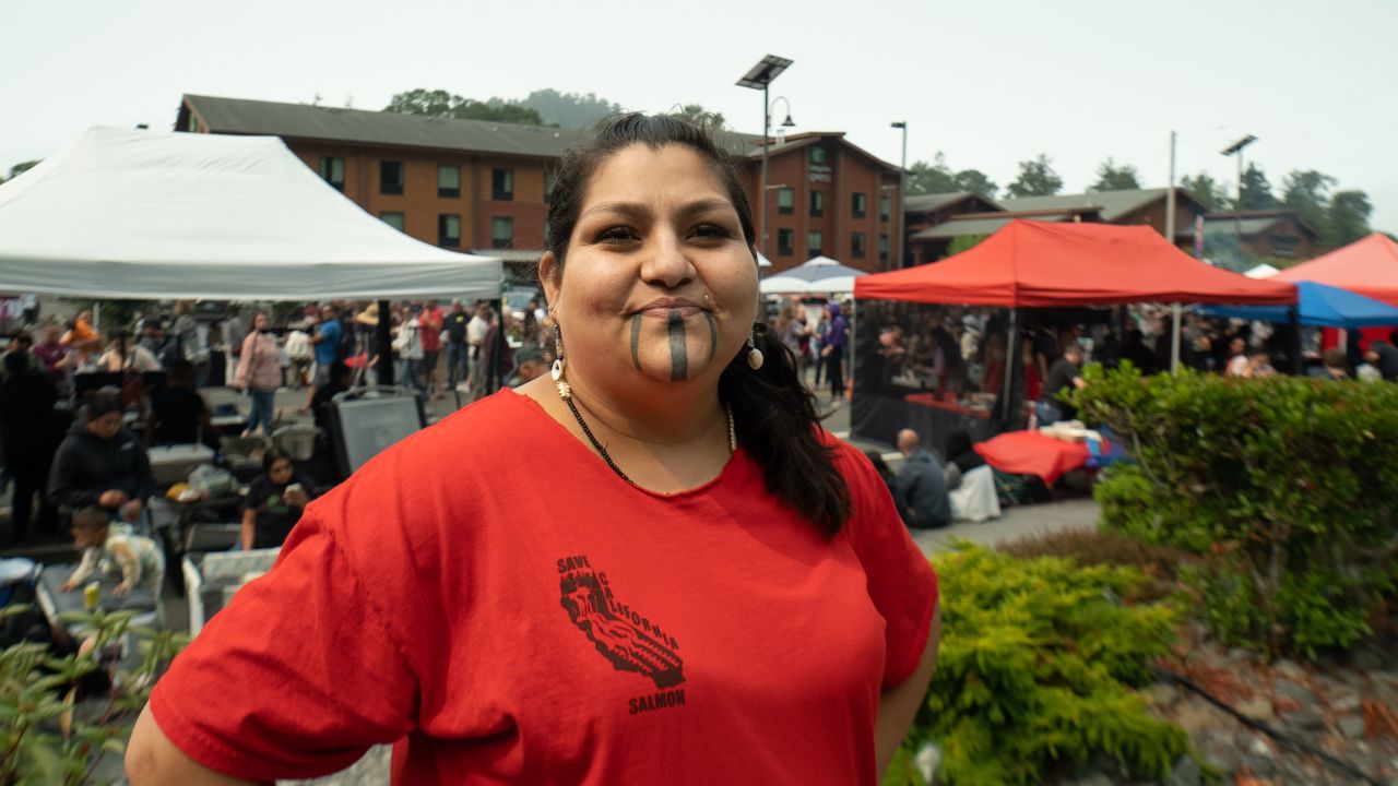 Georgianna Gensaw, a Yurok Tribal member.
