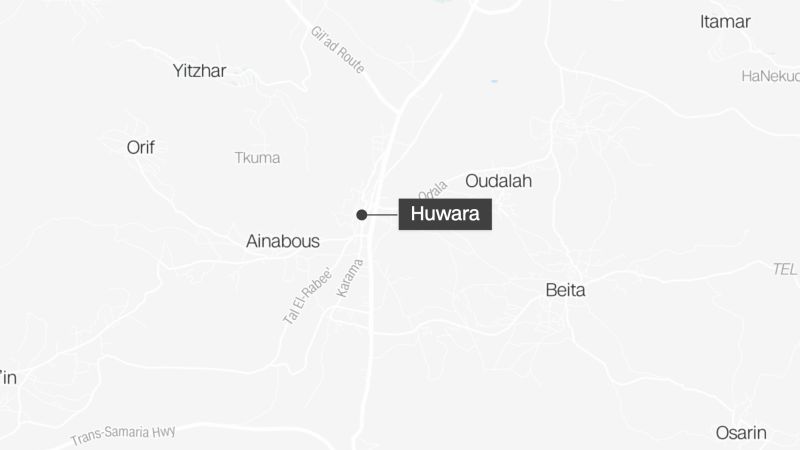 NextImg:Two Israeli civilians killed in flashpoint West Bank town, Israel military says | CNN