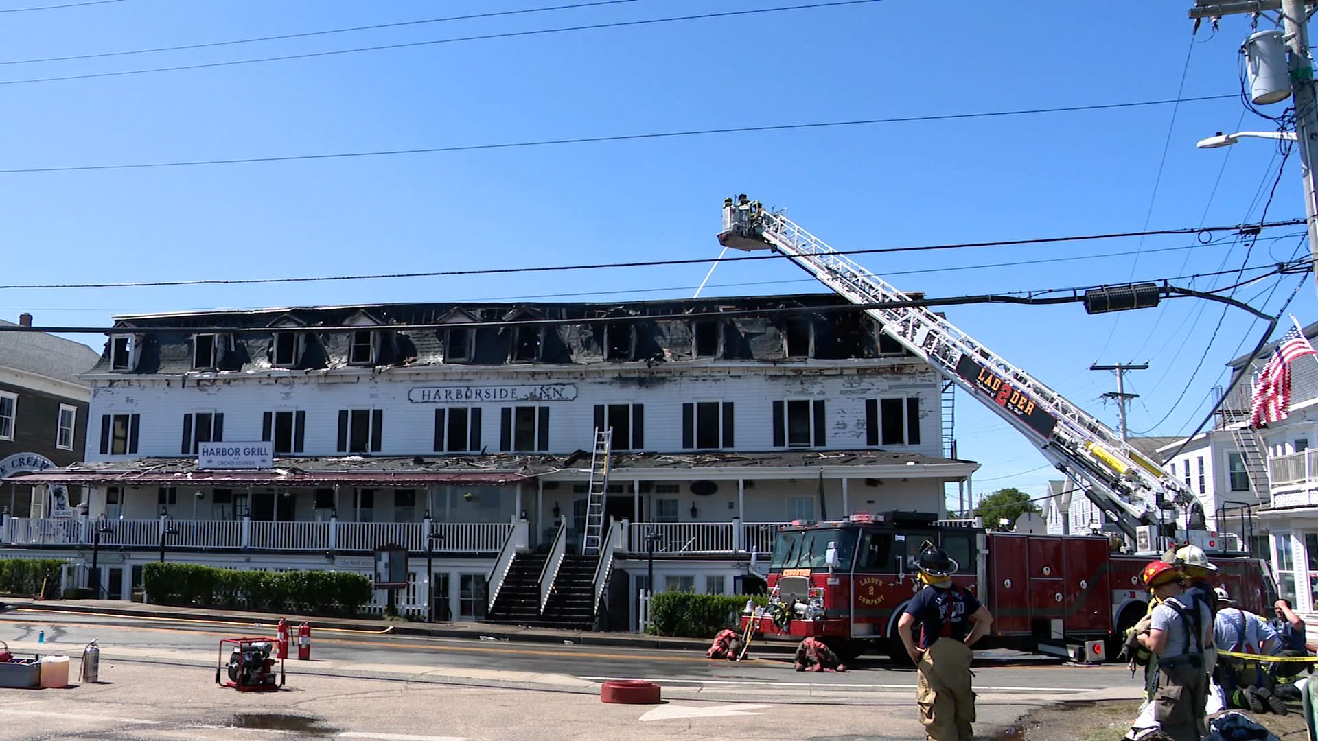 Block Island hotel fire: Flames ravage Rhode Island's Harborside Inn