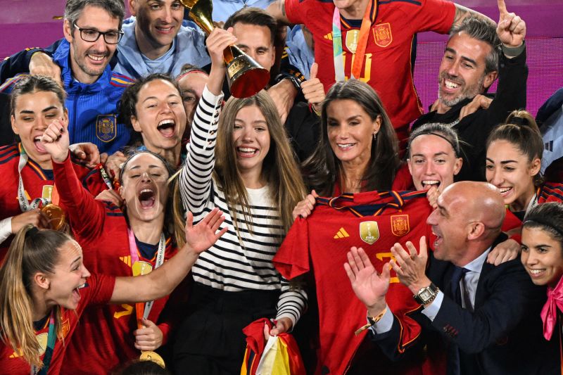 Spanish Queen Celebrates Side S World Cup Victory As British Royals   230820102815 01 Queen Letizia Wwc 2023 