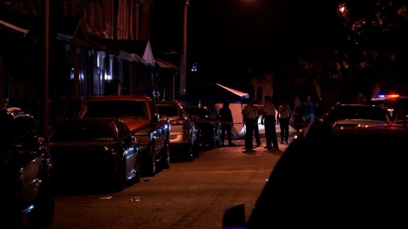 NextImg:Philadelphia police say 1 killed, 8 wounded at a birthday block party shooting | CNN