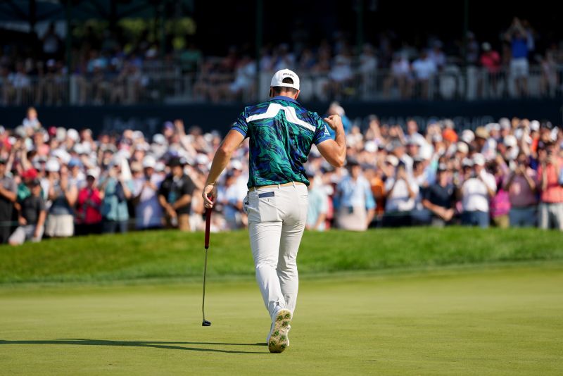 Viktor Hovland breaks course record to clinch astonishing victory at the BMW Championship CNN