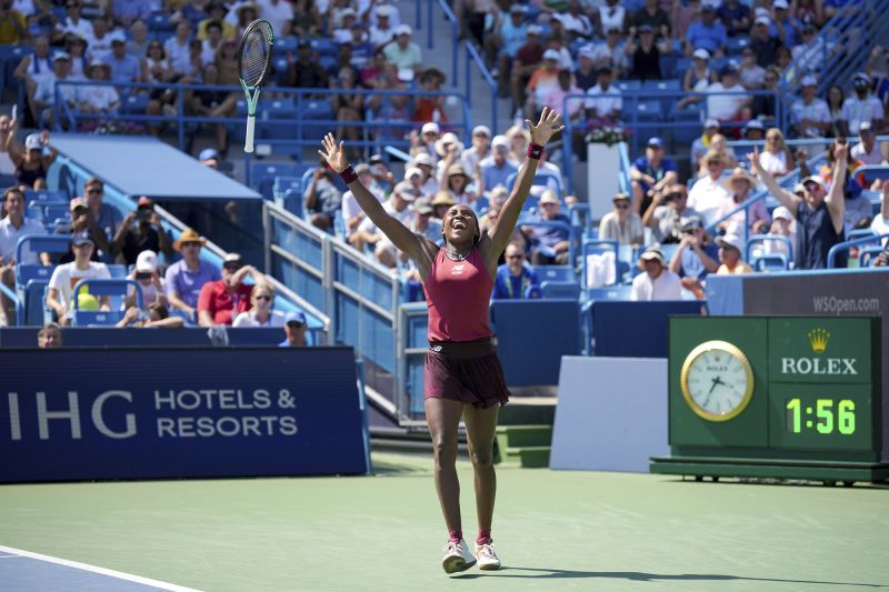 Coco Gauff continues excellent preparation for US Open with third