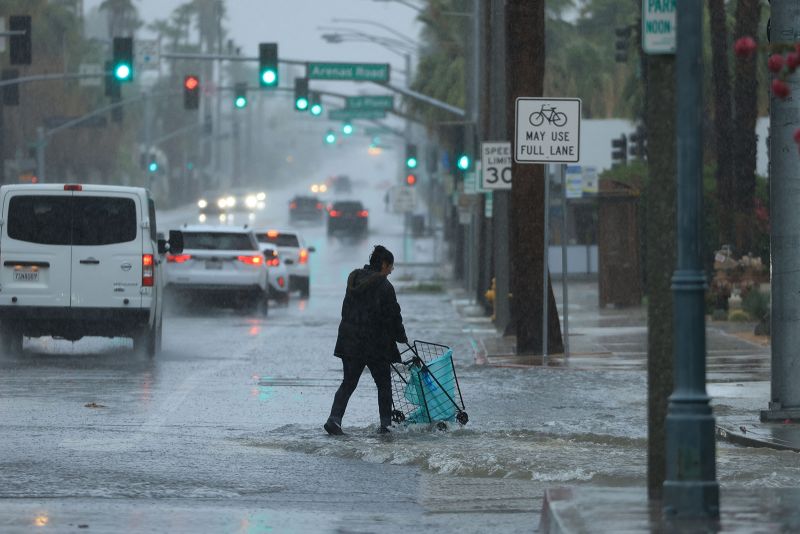 August 20 2023 Storm Hilary batters California after making