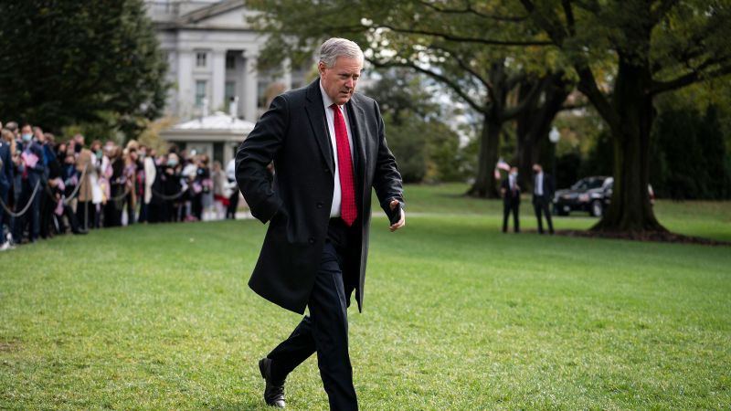NextImg:Judge declines to pause his decision to keep Georgia election case against Mark Meadows in state court | CNN Politics
