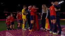 Royal Spanish Football Federation (RFEF) President Luis Rubiales has admitted he "made a mistake" by giving Spain star Jennifer Hermoso an unwanted kiss on the lips after the 33-year-old received her gold medal following the team's Women's World Cup final victory over England on Sunday.