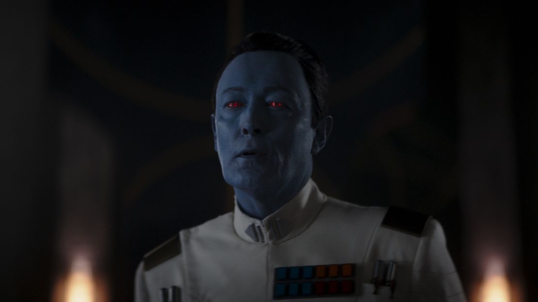 Lars Mikkelsen as Grand Admiral Thrawn in "Ahsoka."