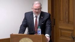 Scott Hall testifies about the 2020 presidential election before a Georgia Senate subcommittee on Dec. 3, 2020. 