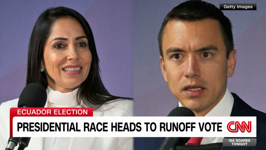 Ecuador’s presidential race headed for October runoff | CNN