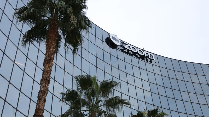 NextImg:Zoom shares jump as CEO says company to develop and deploy AI tools | CNN Business