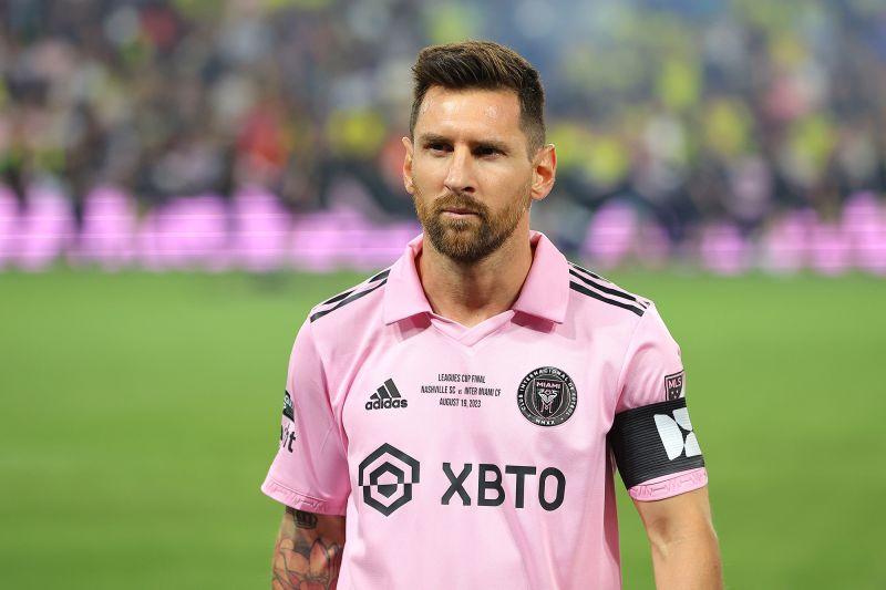 New store messi photos