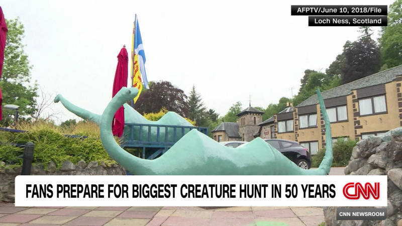 Loch Ness monster fans prepare for biggest hunt in 50 years
