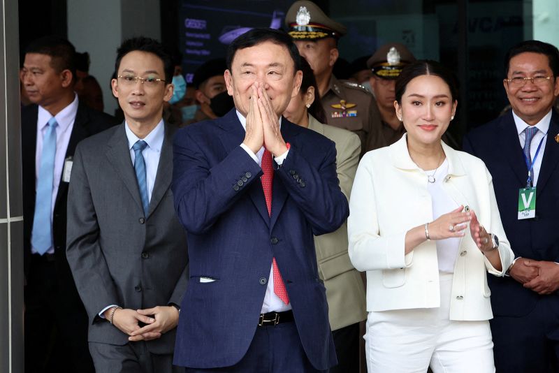 Former PM Thaksin Shinawatra Returns To A Politically Divided Thailand ...