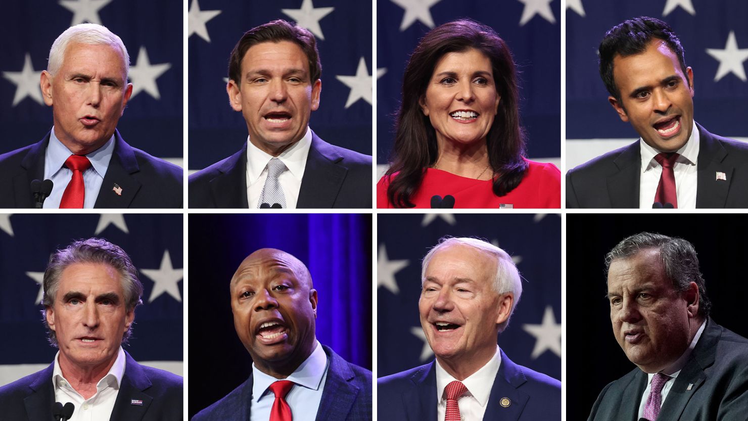 8 candidates qualify for first 2024 Republican presidential debate