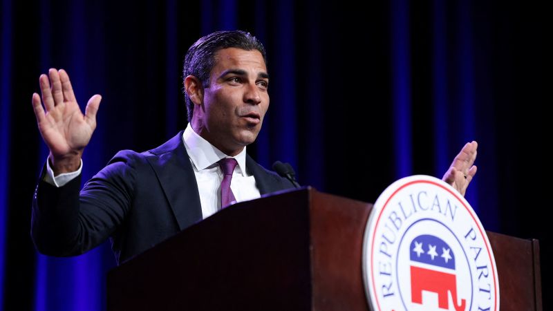 NextImg:Francis Suarez ends campaign for Republican presidential nomination | CNN Politics