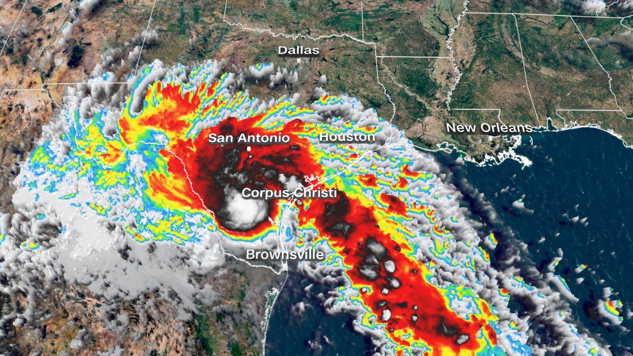 tropical storm harold texas vid