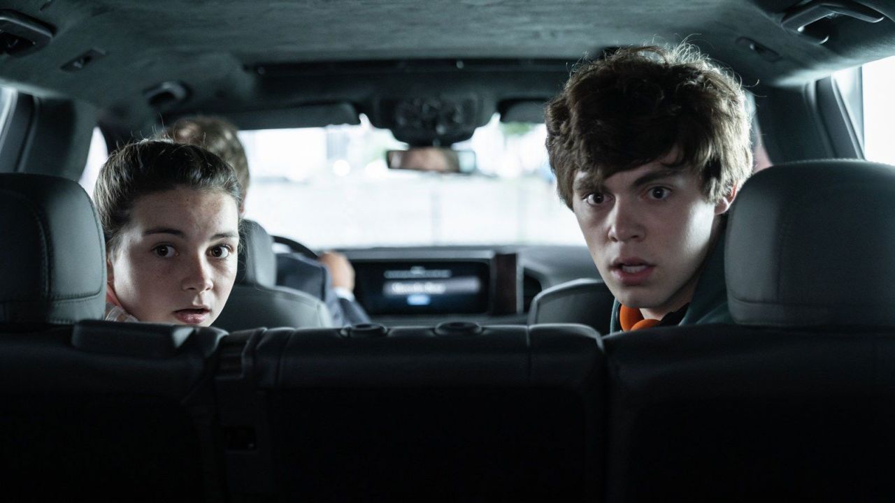Lilly Aspell and Jack Champion in "Retribution."