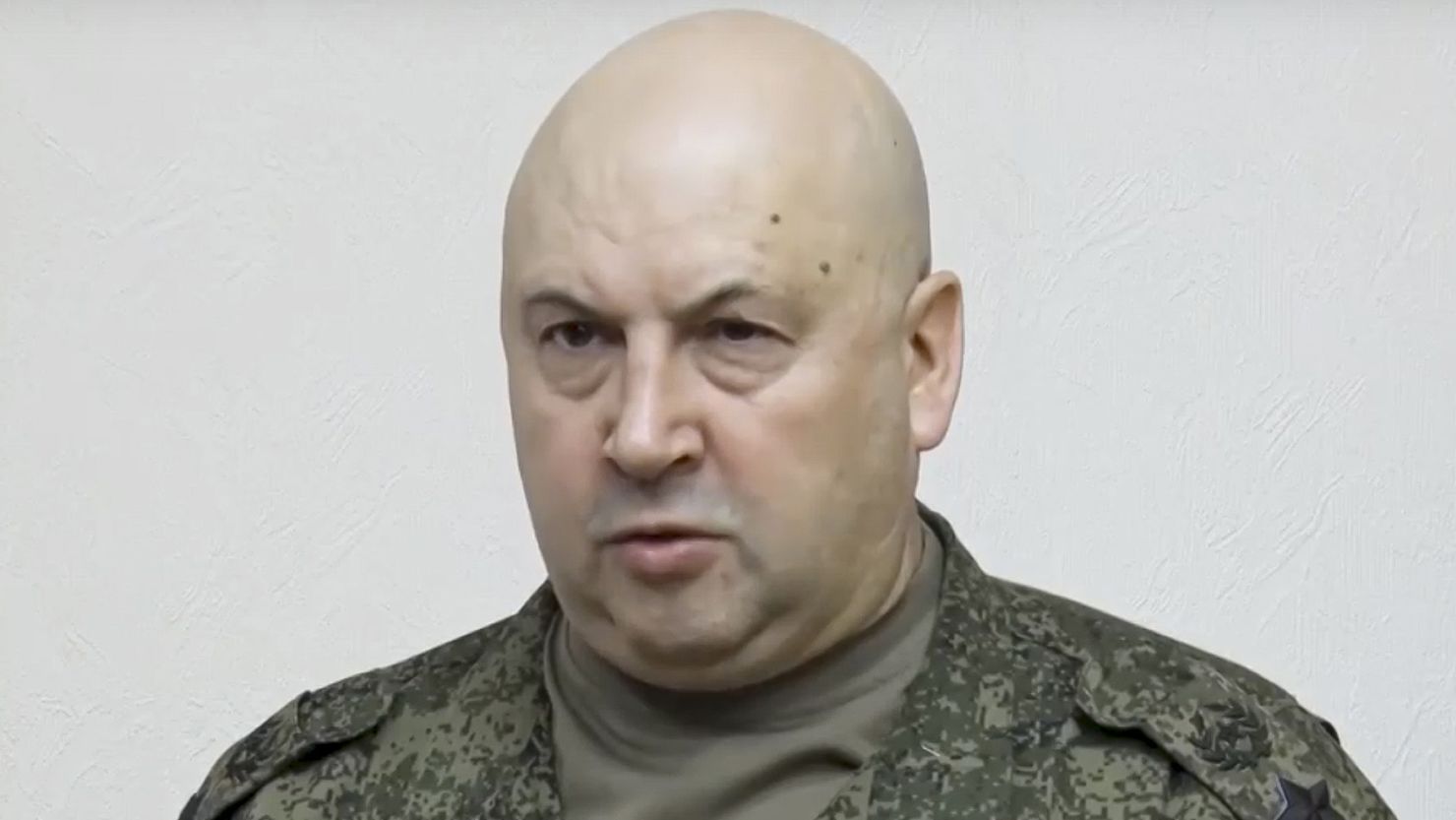 Gen. Sergey Surovikin, pictured in 2022, has not been seen in public since June, when he released a video pleading for Wagner's Yevgeny Prigozhin to stop his insurrection.