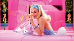 Margot Robbie as Barbie in Warner Bros. Pictures' "Barbie".