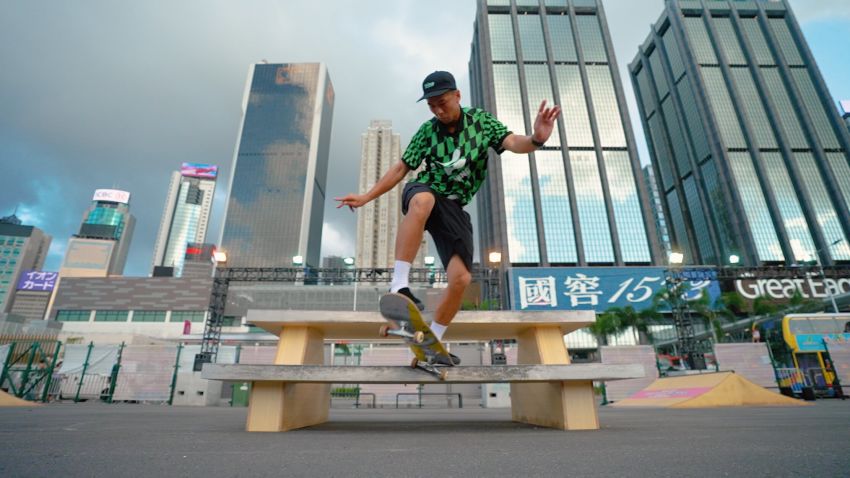 Hong Kong Skateboarder Luk Chun-Yin