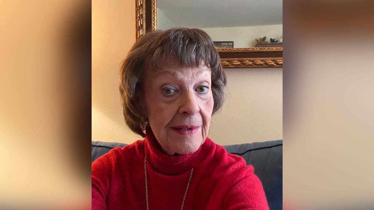 A selfie posted by Barbara Gustern on her Facebook page on March 17, 2021.