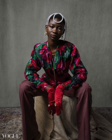 Maluleka says her proudest work, "Resilience" (2021), celebrates the heroines of South Africa's Women's Rally, where roughly 20,000 women protested a discriminatory Apartheid law in 1956. The photographs featured in Vogue Italia.