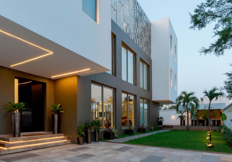 This house is built on some of the most expensive property in Africa. Take a look inside.