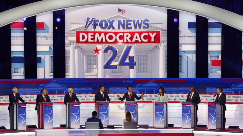 Проверка на фактите: Първият републикански президентски дебат на изборите през 2024 г.