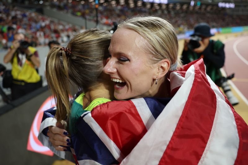 Katie Moon And Nina Kennedy Agree To Share Pole Vault Gold At World ...