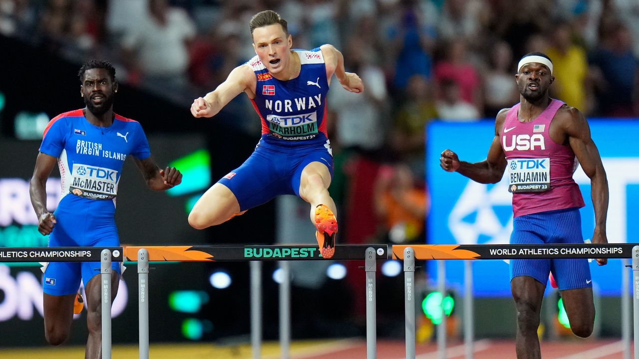 Karsten Warholm stages story’ with record third 400m hurdles