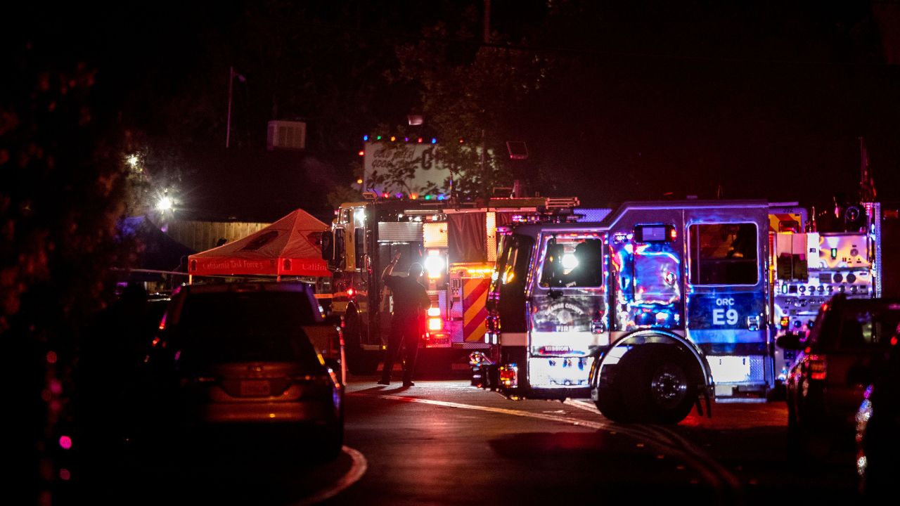 Authorities responded to the scene at Cook's Corner minutes after the shooting was reported to 911.