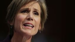 Former acting U.S. Attorney General Sally Yates testifies before the Senate Judiciary Committee's Subcommittee on Crime and Terrorism in the Hart Senate Office Building on Capitol Hill May 8, 2017 in Washington, DC. 