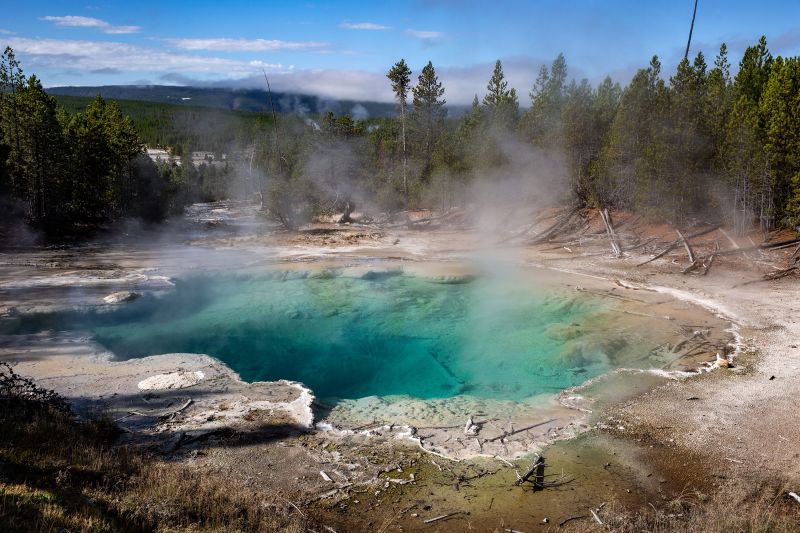 Visitor Banned From Yellowstone National Park After Off Trail Incident   230824204339 Yellowstone Hot Spring File 