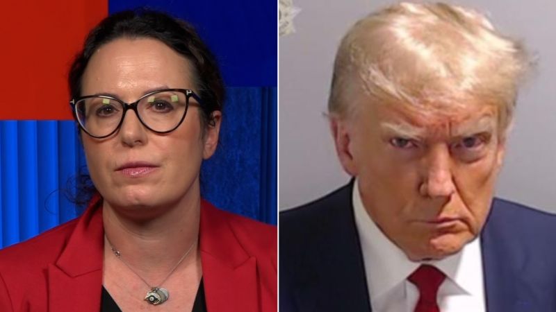 Video: Maggie Haberman on the message Donald Trump wanted to convey in his mug shot | CNN Politics