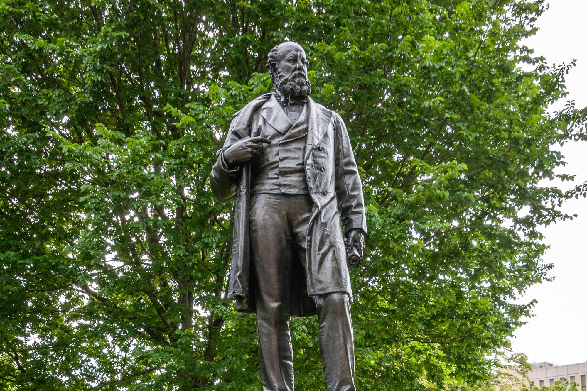 William Crowther Statue FILE