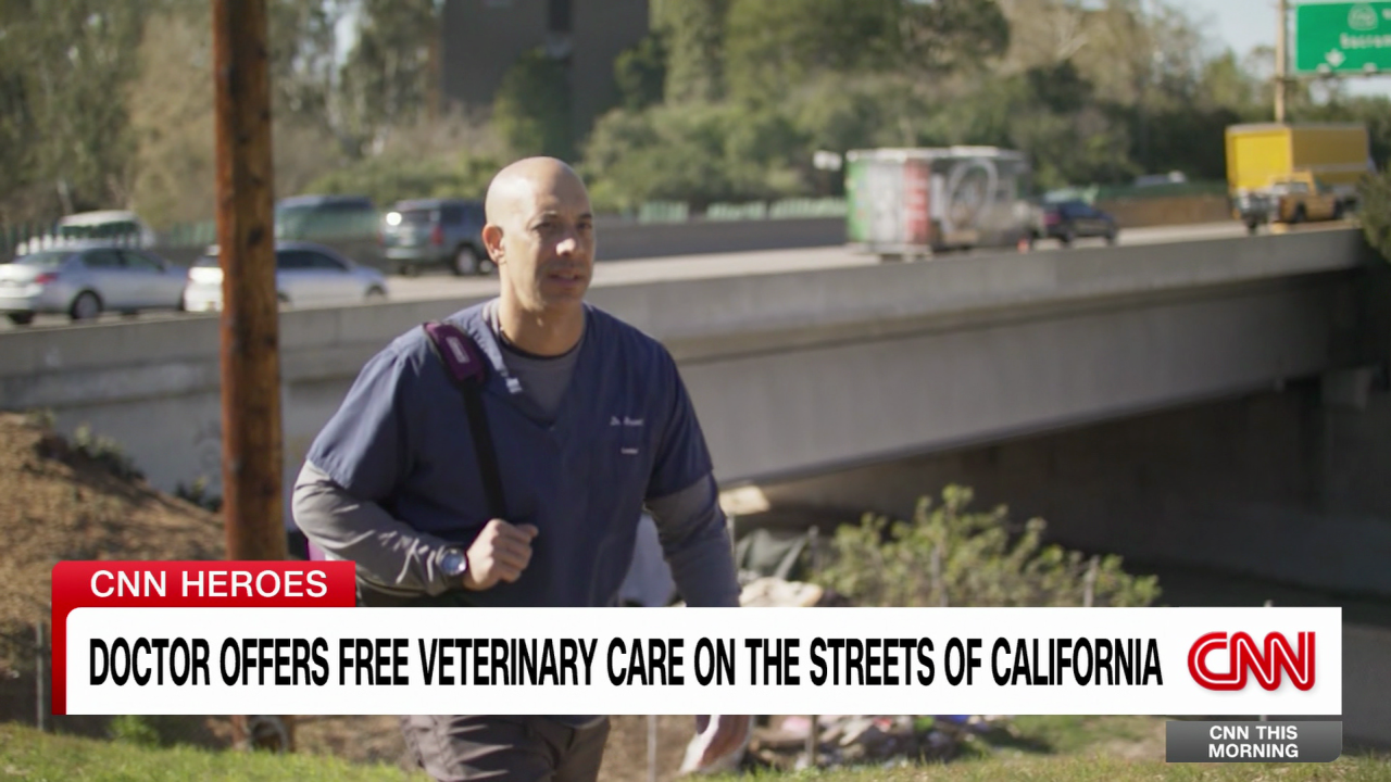 Doctor offers free veterinary care on the streets of California CNN