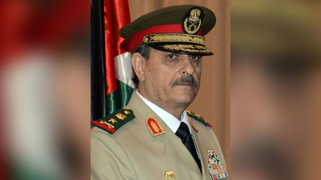 A picture released by the official Syrian news agency SANA shows then-newly-appointed Syrian Defense Minister Fahed al-Fraij in Damascus on July 2, 2012.