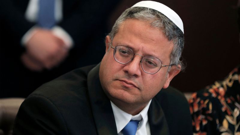 NextImg:US, EU slam far-right Israeli minister's 'racist' claim his rights outweigh that of Palestinians | CNN