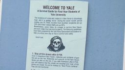 The Yale Police Benevolent Association handed out flyers which city and police officials are calling "misleading."